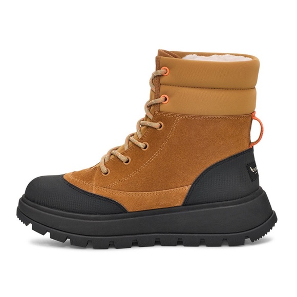 Koolaburra by Ugg Deza Mid Calf Hybrid Waterproof Boots Chestnut Color Size 8 - Picture 3 of 13